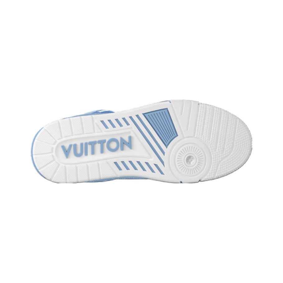 louis vuitton babyblue sneakers
