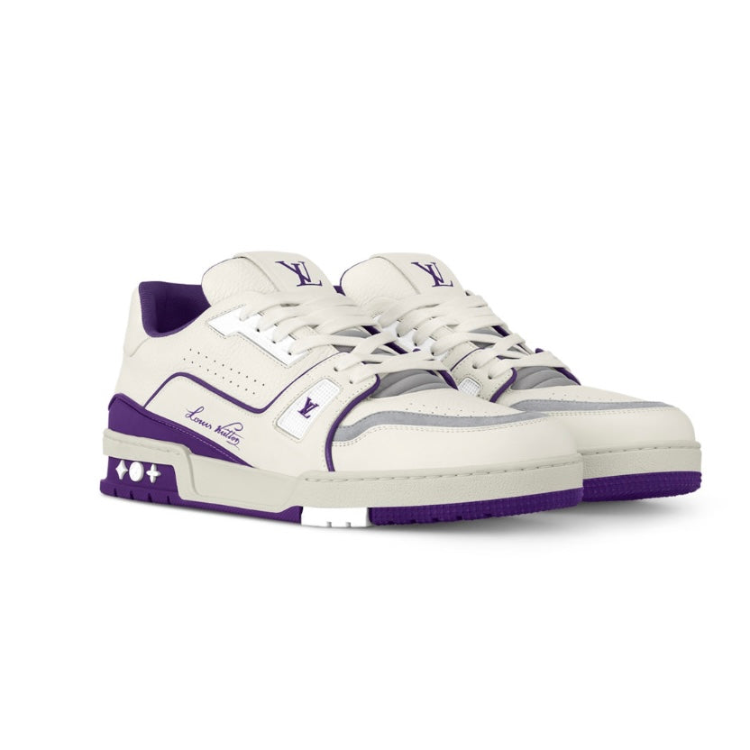 louis vuitton purple sneakers