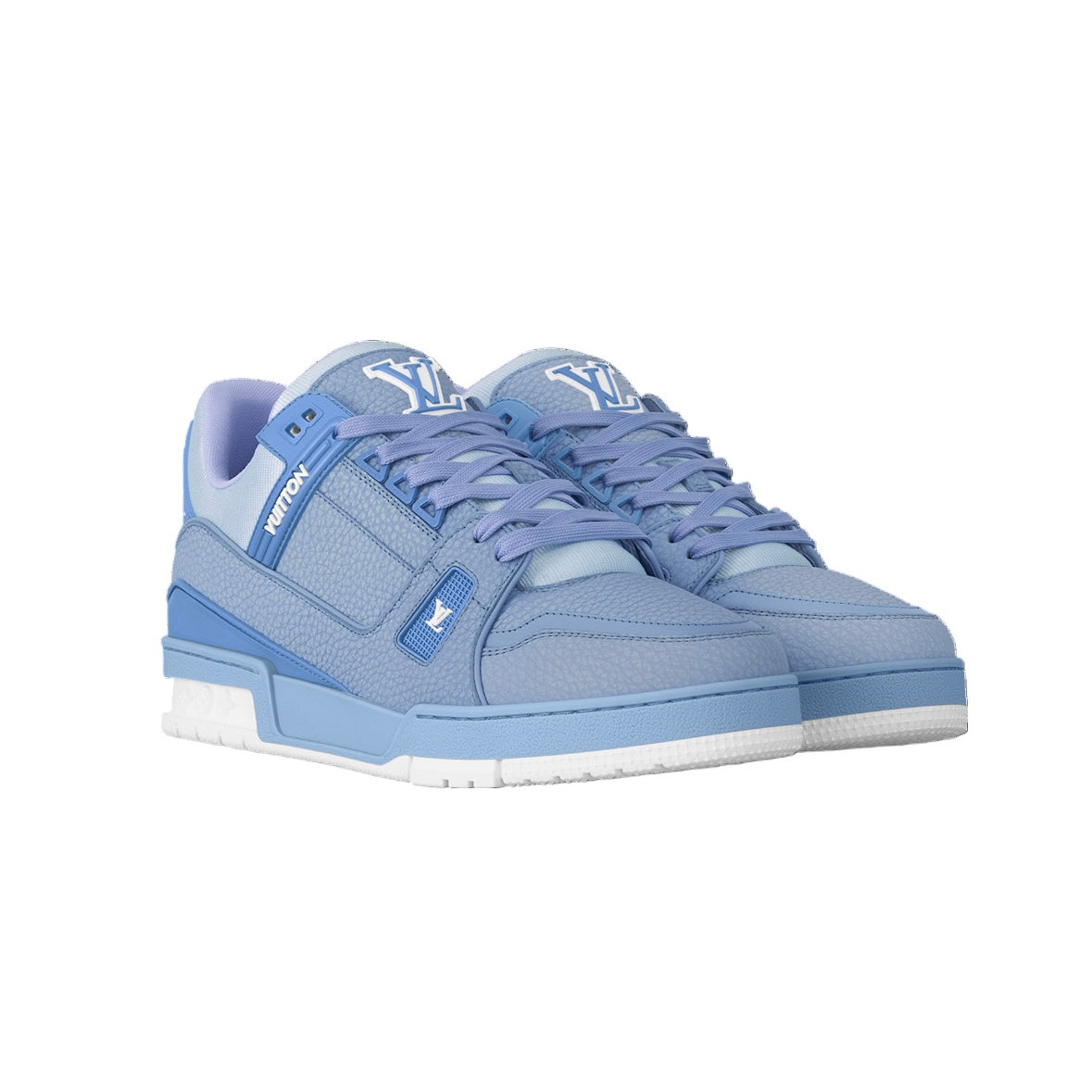louis vuitton babyblue sneakers