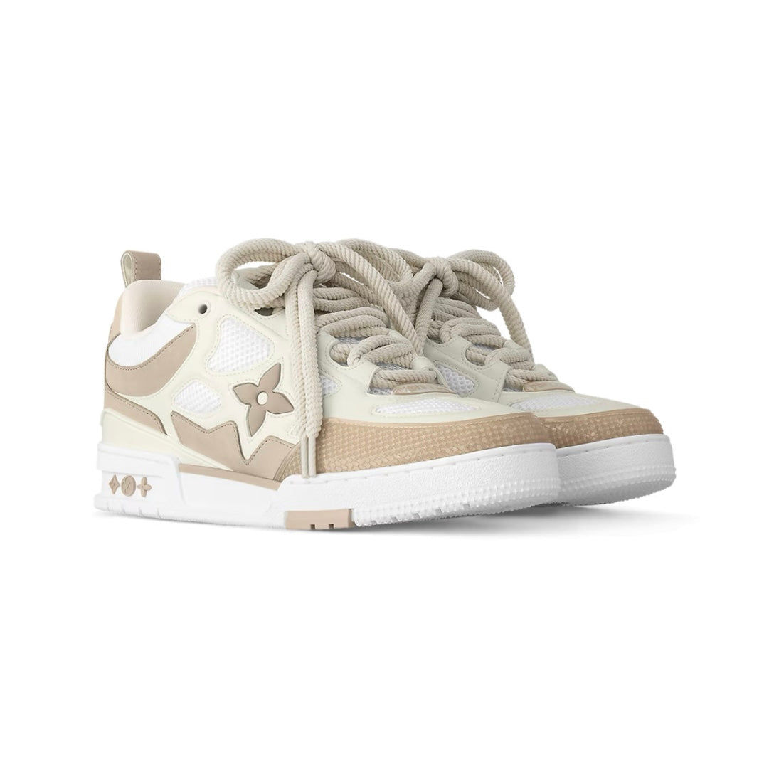 louis vuitton skates beige