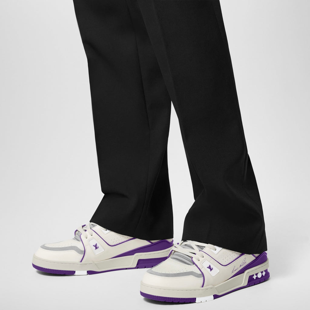 louis vuitton purple sneakers